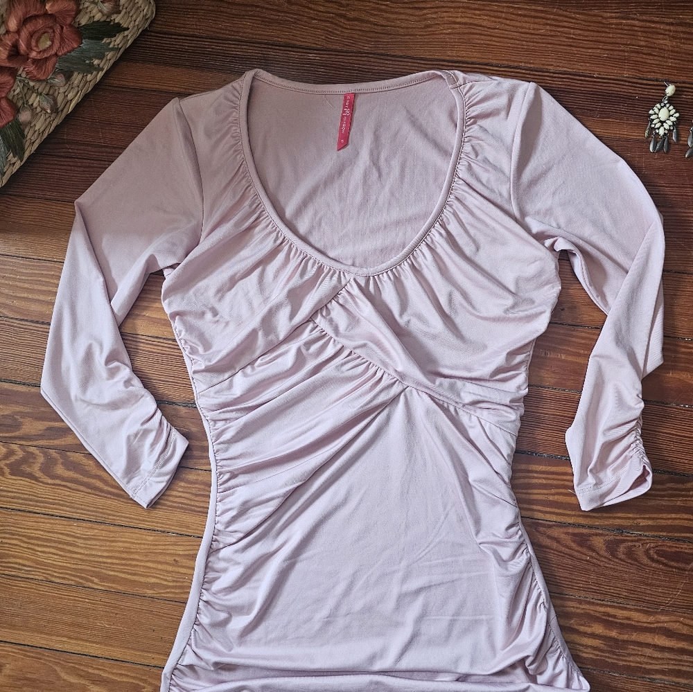 Light Pink Long Sleeve Top